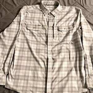 Poncho Men’s XL Flannel Shirt, Slim Fit